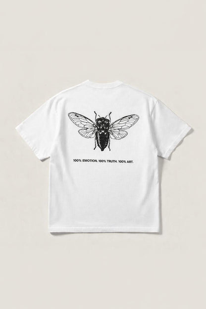 Oversize Boxy Fit T-Shirt Embroidery